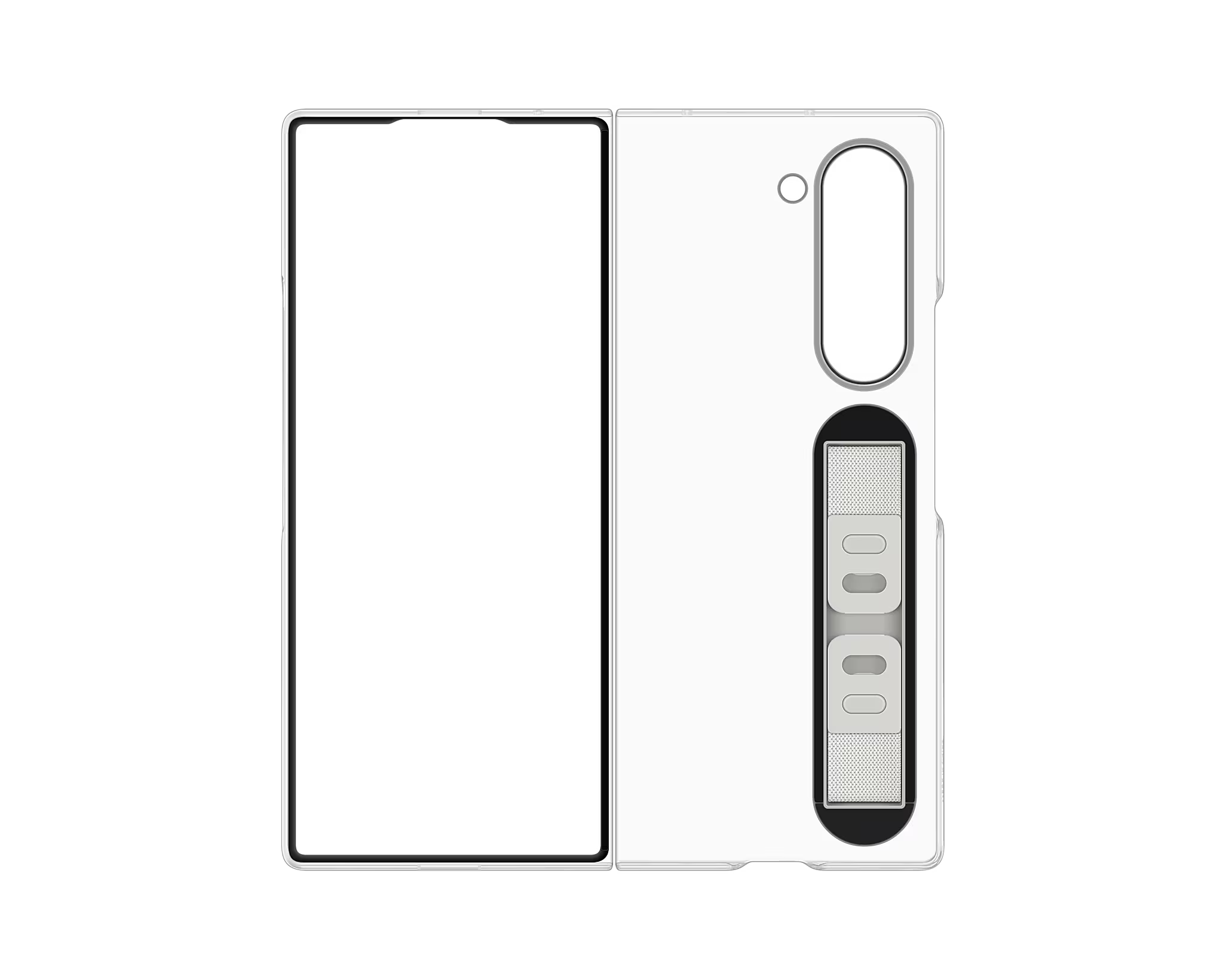 Samsung Original Clear Case for Galaxy Z Fold 6 - Clear