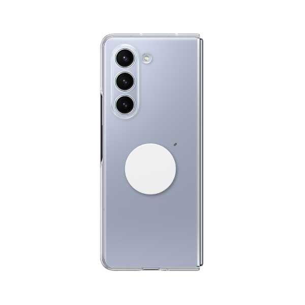 Samsung Clear Gadget Case with Ring for Samsung Galaxy Z Fold 5 (2023) - Clear Black