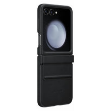 Load image into Gallery viewer, Samsung Flap Eco-Leather Case for Samsung Galaxy Z Flip 5 - Black