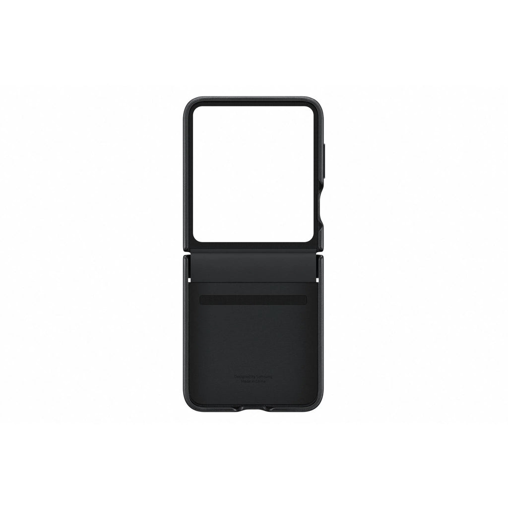 Samsung Flap Eco-Leather Case for Samsung Galaxy Z Flip 5 - Black