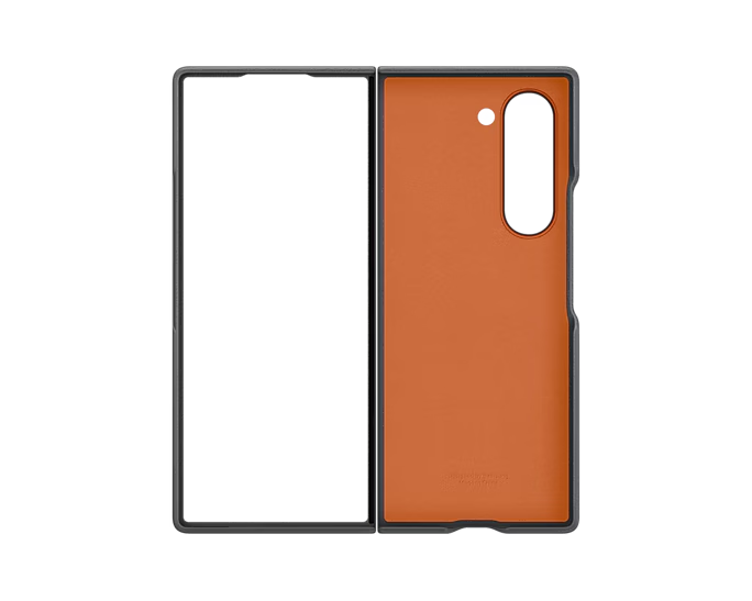 Samsung Original Kindsuit Case for Galaxy Z Fold 6 - Grey Black