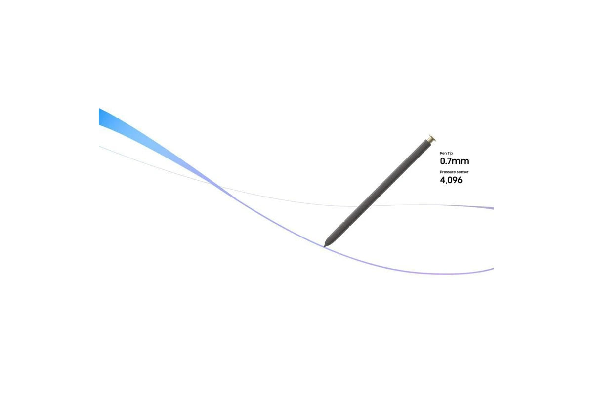 Samsung Original S Pen Stylus for Galaxy S24 Ultra - Black Yellow