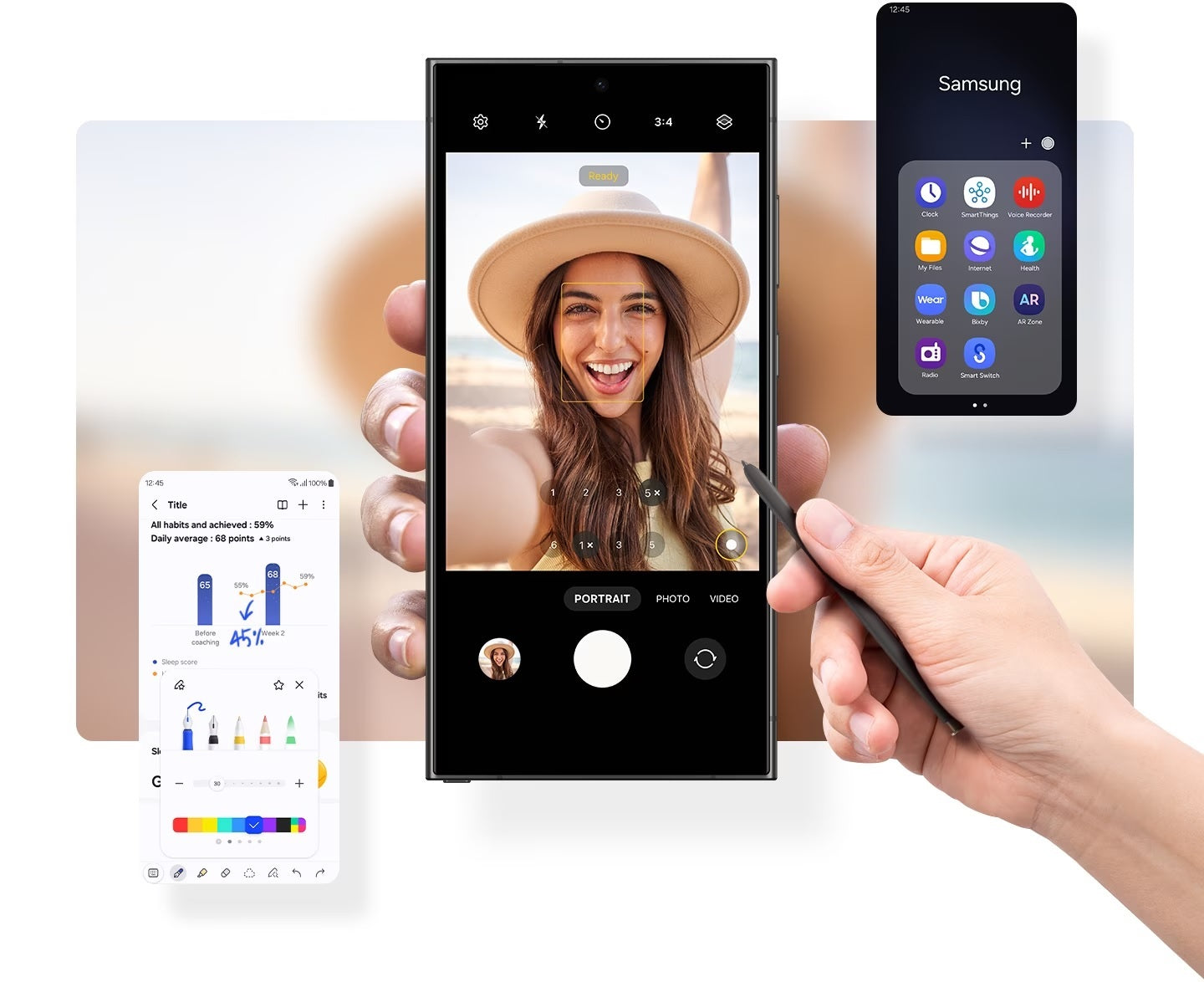 Live Focus Galaxy S10e Front Camera Camera Samsung Galaxy S10 Lite