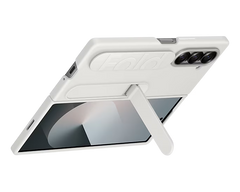 Samsung Official Silicone Case & Finger Strap / Kickstand Galaxy Z Fold 6 - White