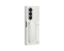 Load image into Gallery viewer, Samsung Official Silicone Case &amp; Finger Strap / Kickstand Galaxy Z Fold 6 - White