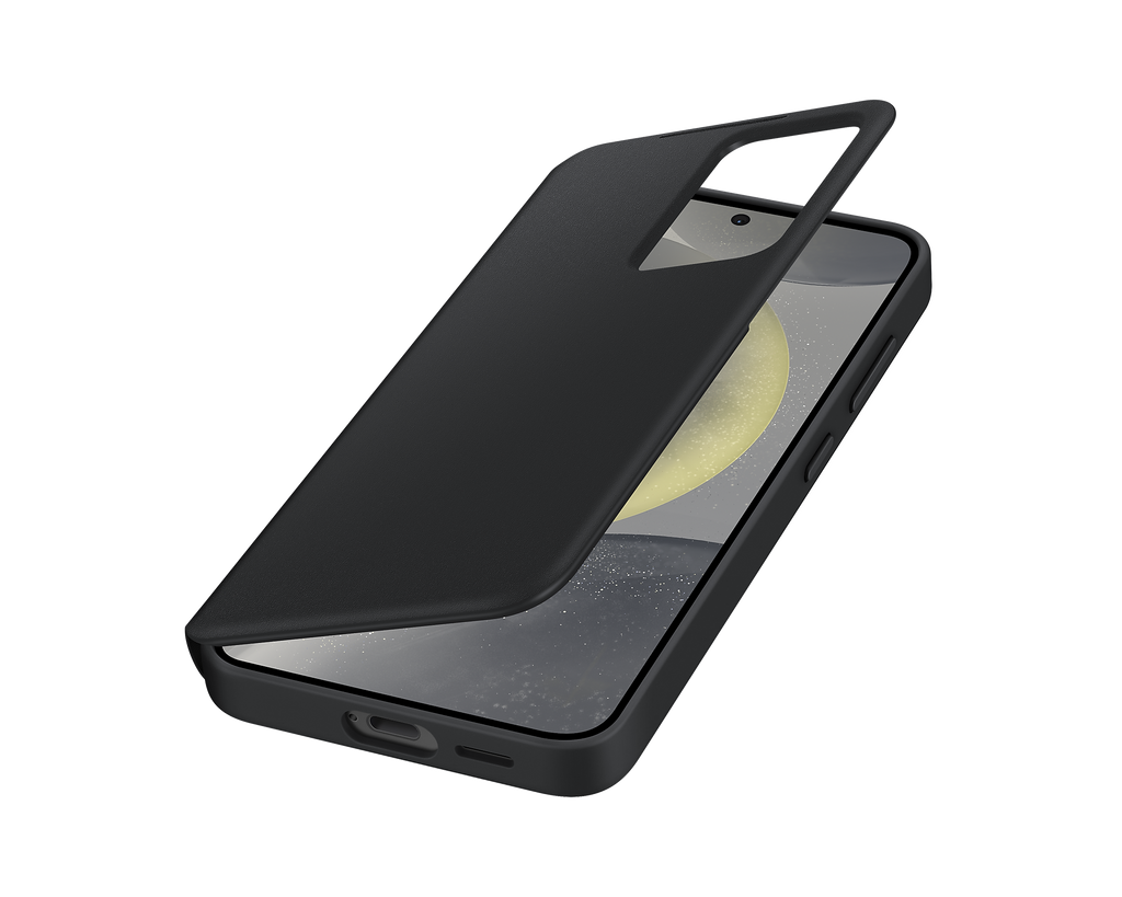 Samsung Official Smart View Wallet Case S24 Standard 6.2 inch - Black