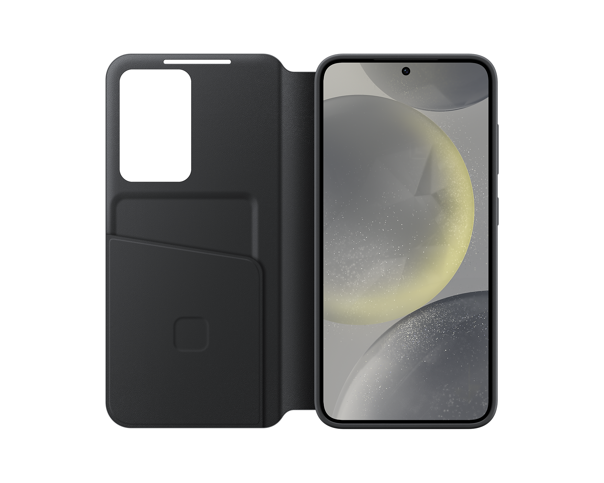 Samsung Official Smart View Wallet Case S24 Plus 6.7 inch - Black