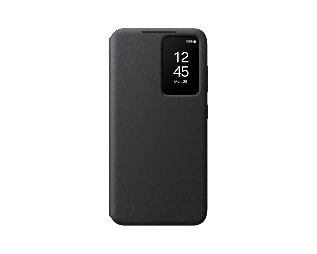Samsung Official Smart View Wallet Case S24 Plus 6.7 inch - Black