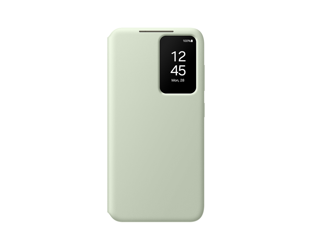 Samsung Official Smart View Wallet Case S24 Standard 6.2 inch - Light Green