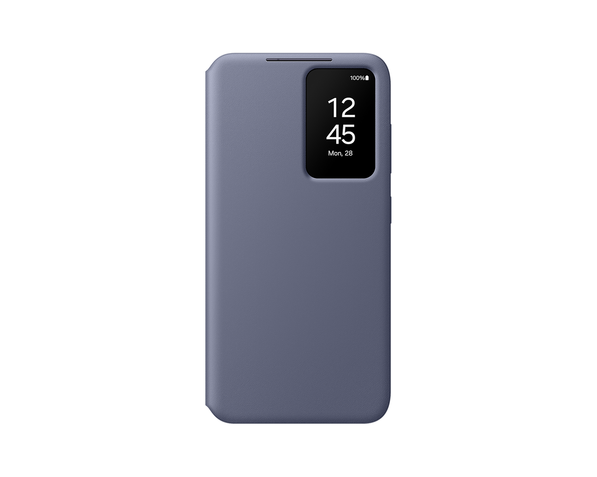 Samsung Official Smart View Wallet Case S24 Standard 6.2 inch - Violet