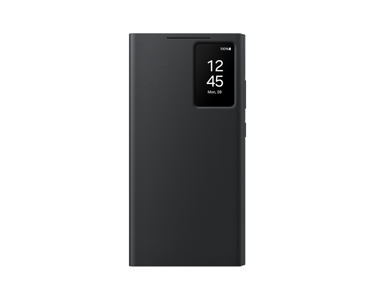 Samsung Official Smart View Wallet Case S24 Ultra 6.8 inch - Black