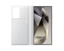 Load image into Gallery viewer, Samsung Official Smart View Wallet Case S24 Ultra 6.8 inch - White