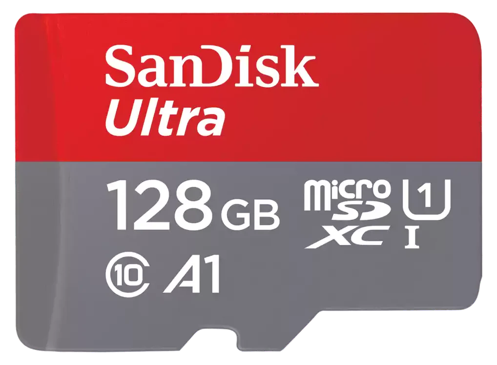 SanDisk 128GB Ultra microSDXC UHS-I 140MBps Memory Card