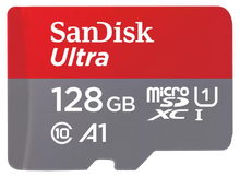 Load image into Gallery viewer, SanDisk 128GB Ultra microSDXC UHS-I 140MBps Memory Card