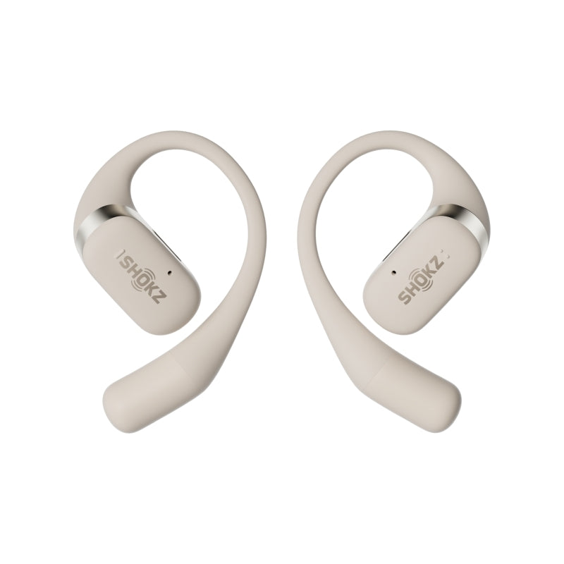 SHOKZ OpenFit Open Ear DirectPitch Bluetooth Earbuds - Beige