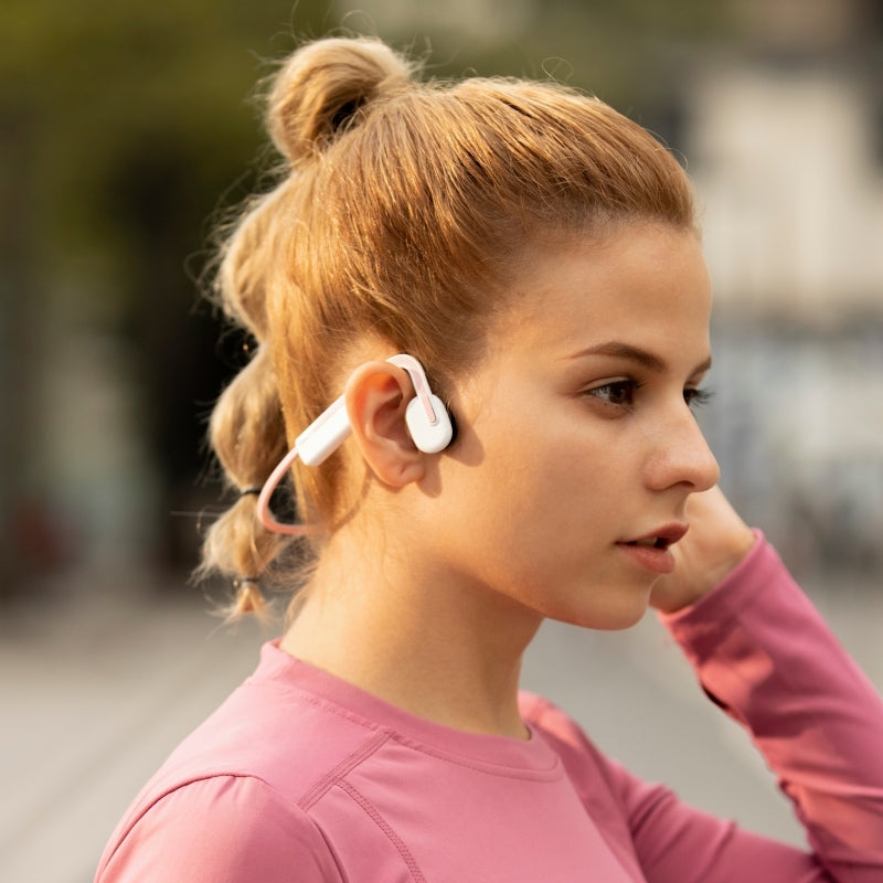 SHOKZ OpenMove Bone Conduction Sports Bluetooth Headphones - Pink