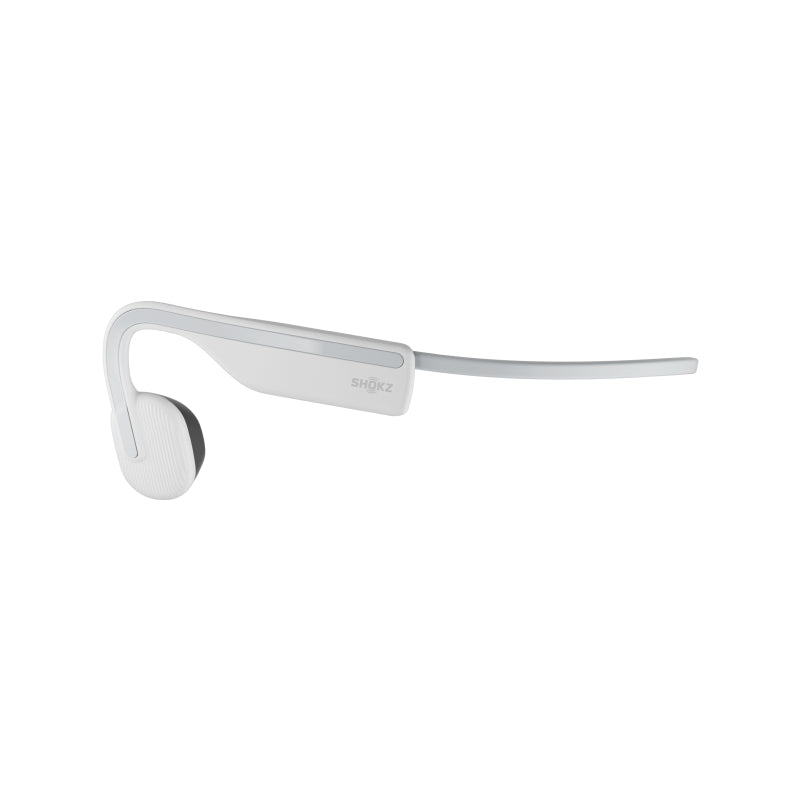 SHOKZ OpenMove Bone Conduction Sports Bluetooth Headphones - White