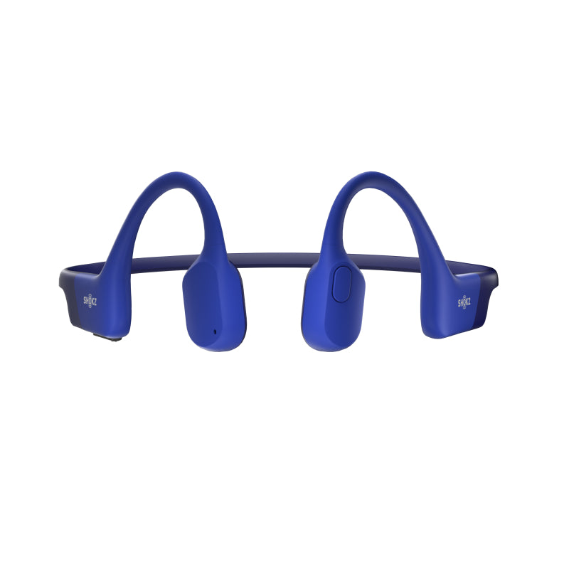 SHOKZ OpenRun Bone Conduction Sports Bluetooth Headphones - Blue