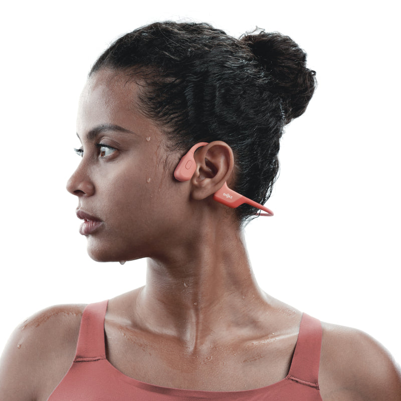 SHOKZ OpenRun Pro Bone Conduction Sports Bluetooth Headphones - Pink