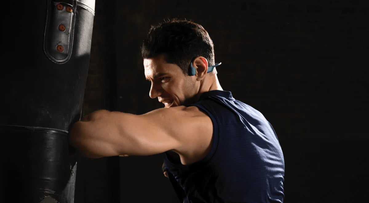 SHOKZ OpenRun Pro Bone Conduction Sports Bluetooth Headphones - Black