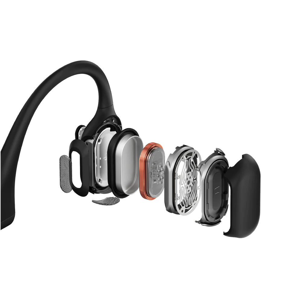 SHOKZ OpenRun Pro Bone Conduction Sports Bluetooth Headphones - Black