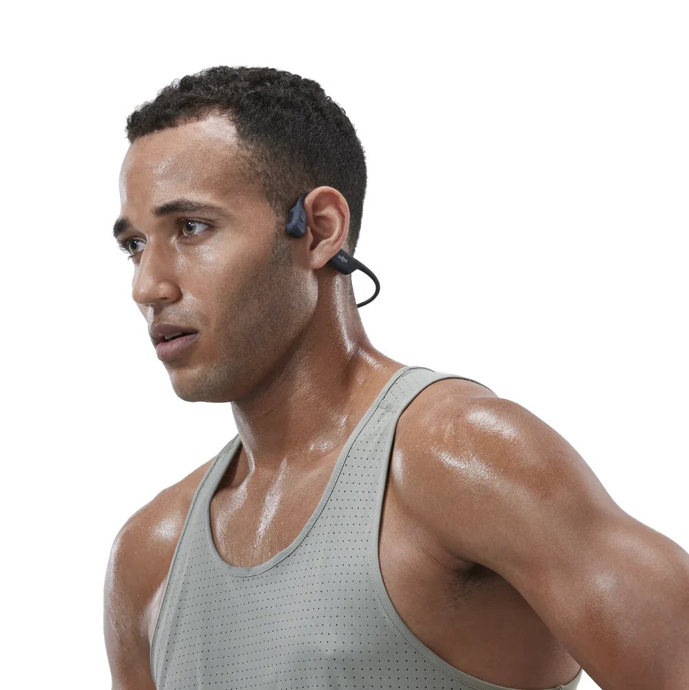 SHOKZ OpenRun Pro MINI Bone Conduction Sports Bluetooth Headphones - Black