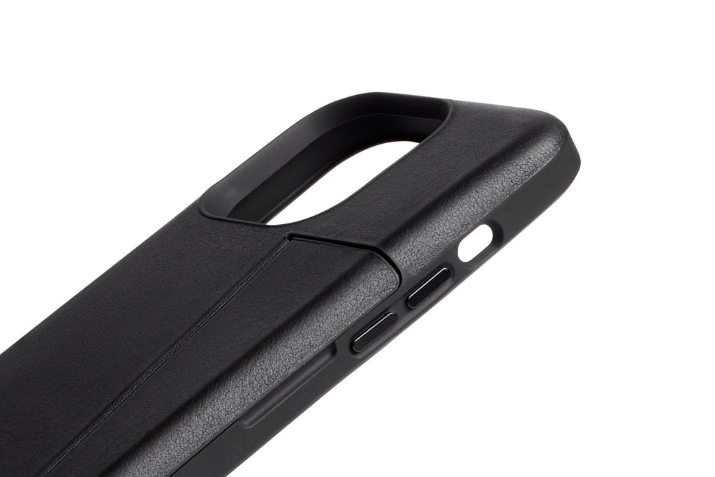 Bellroy Leather 3 Card Case iPhone 15 Pro - Black