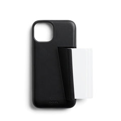 Bellroy Leather 3 Card Case iPhone 15 Pro - Black