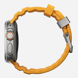 Nomad Rocky Point Band for Apple Watch 44-49 & Ultra 1 - 3 - Sol Yellow (Natural Hardware)