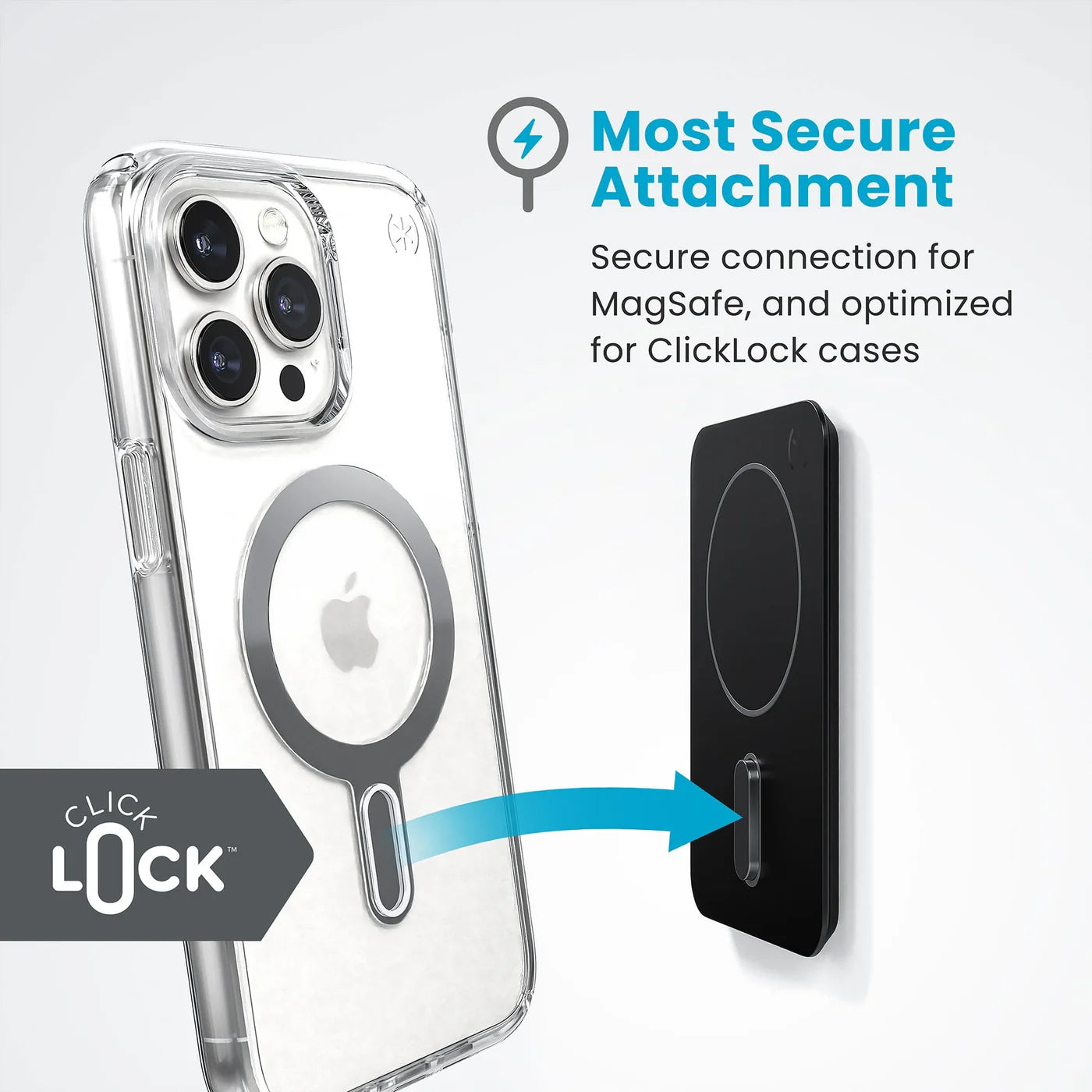 Speck Everywhere Mount for MagSafe with ClickLock - Black