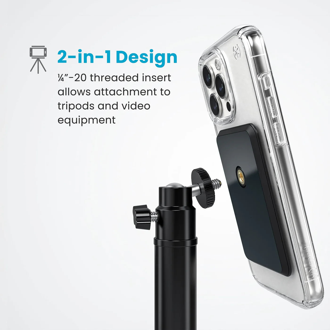 Speck Everywhere Mount for MagSafe with ClickLock - Black