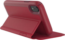 Load image into Gallery viewer, Speck Presidio Folio Leather for iPhone XS Max - Rouge Red