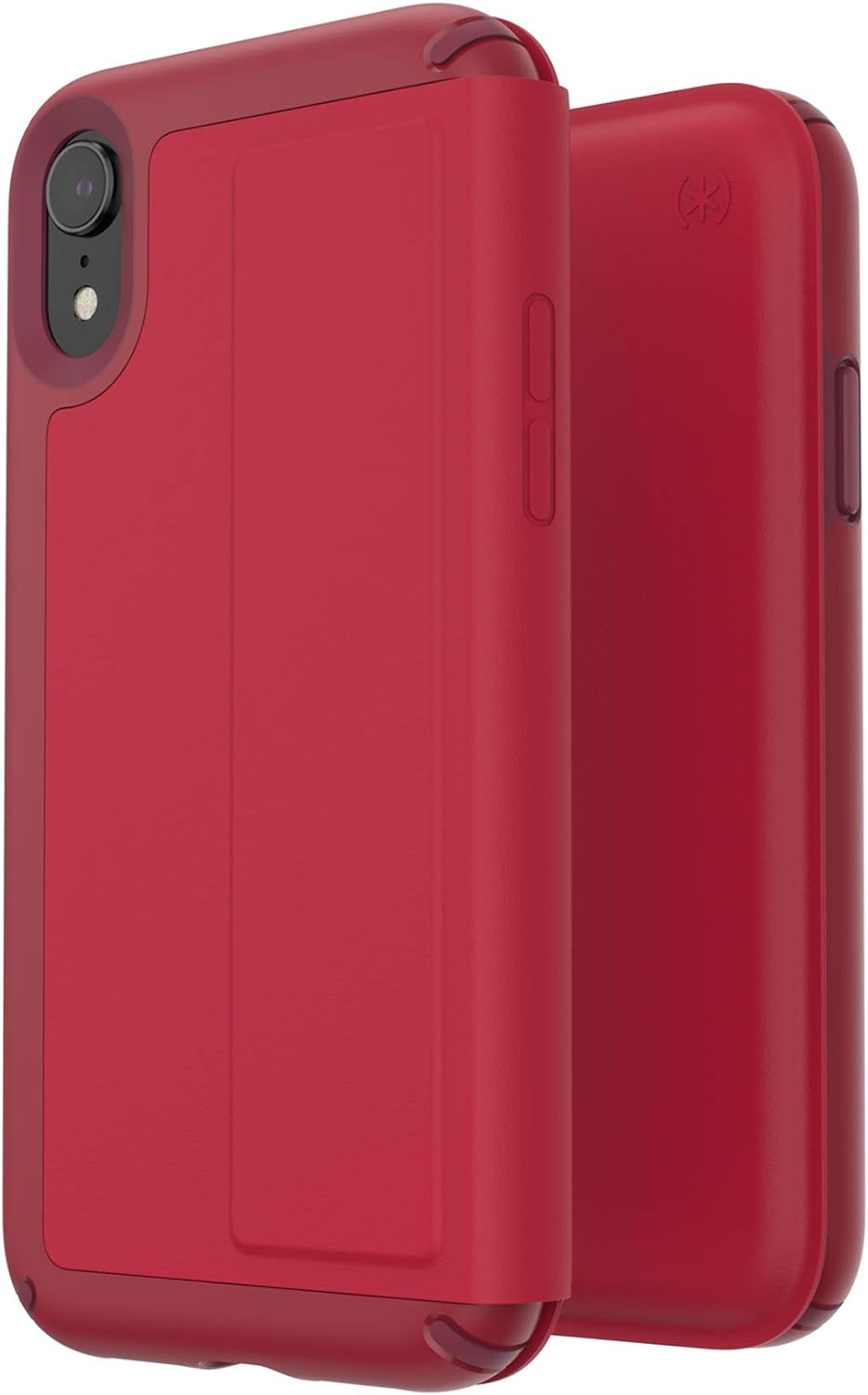 Speck Presidio Folio Leather for iPhone XS Max - Rouge Red