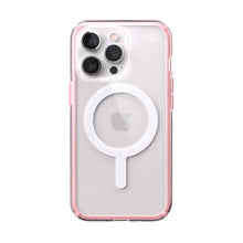 Load image into Gallery viewer, Speck Presidio Perfect Clear Impact Geometry &amp; MagSafe Case iPhone 13 Pro 6.1 - Pink