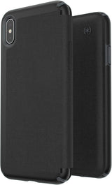 Speck Presidio Folio Wallet Case for iPhone Xs Max - Slate Grey