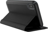 Speck Presidio Folio Wallet Case for iPhone Xs Max - Slate Grey