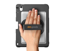 Load image into Gallery viewer, STM Dux Swivel Rugged Case &amp; Hand Strap iPad 9th / 8th / 7th 10.2 - Black