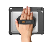 Load image into Gallery viewer, STM Dux Swivel Rugged Case &amp; Hand Strap iPad 9th / 8th / 7th 10.2 - Black