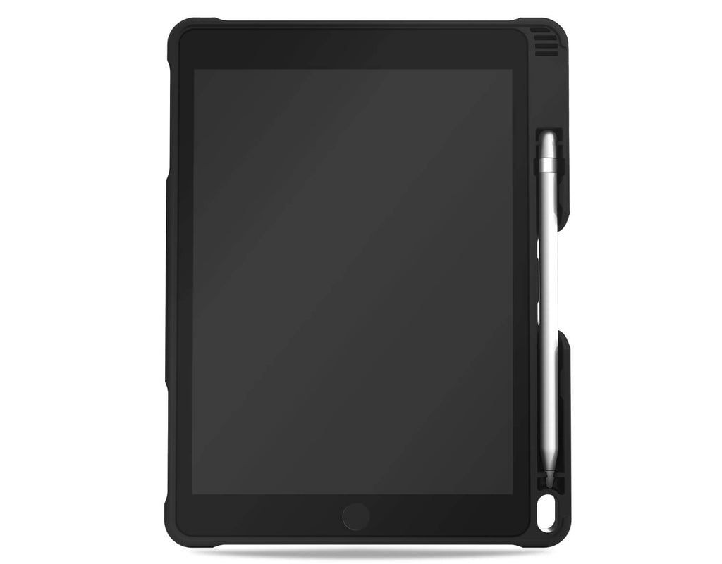 STM Dux Swivel Rugged Case & Hand Strap iPad 9th / 8th / 7th 10.2 - Black