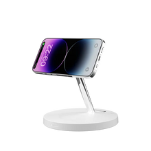 Load image into Gallery viewer, SwitchEasy MagPower 4-in-1 Magnetic Wireless Charging Stand - White