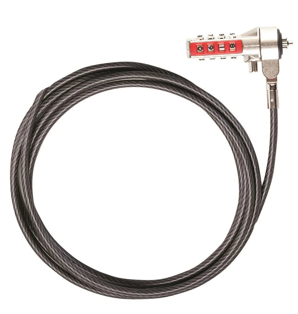 Defconcl Computer Lock Combo Targus Defcon CL Laptop Cable Lock with Resettable Combination ...
