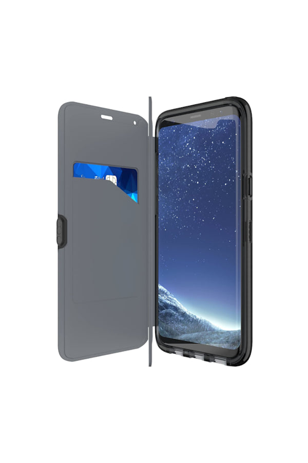 Tech21 Evo Wallet Case for Samsung Galaxy S8 Plus - Black