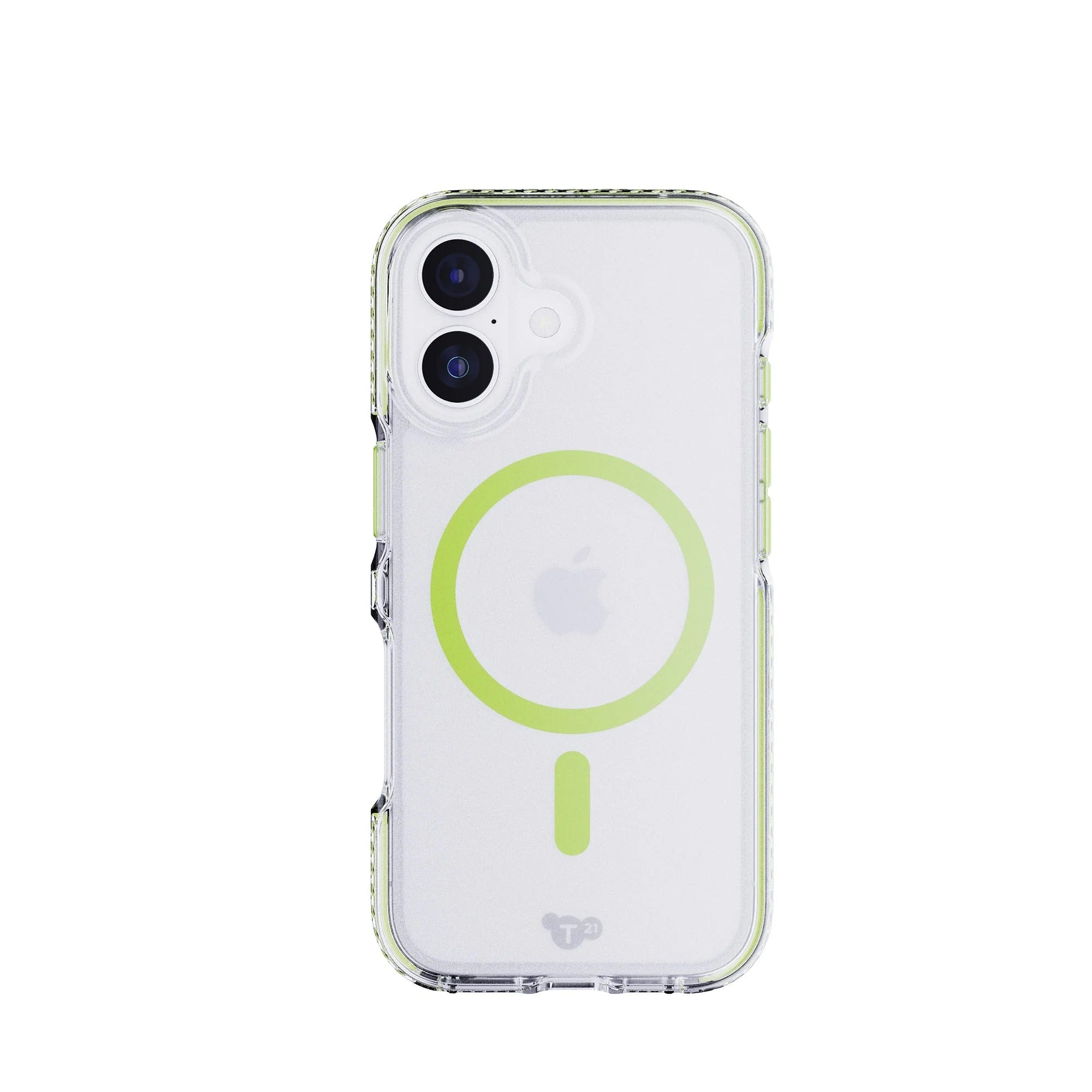 Tech21 EvoCrystal MagSafe Case iPhone 17 Standard - Clear/Green