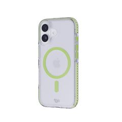 Tech21 EvoCrystal MagSafe Case iPhone 17 Standard - Clear/Green