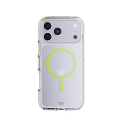 Tech21 EvoCrystal MagSafe Case iPhone 17 Pro Max - Clear/Green