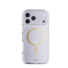 Tech21 EvoCrystal MagSafe Case iPhone 17 Pro - Metallic Gold