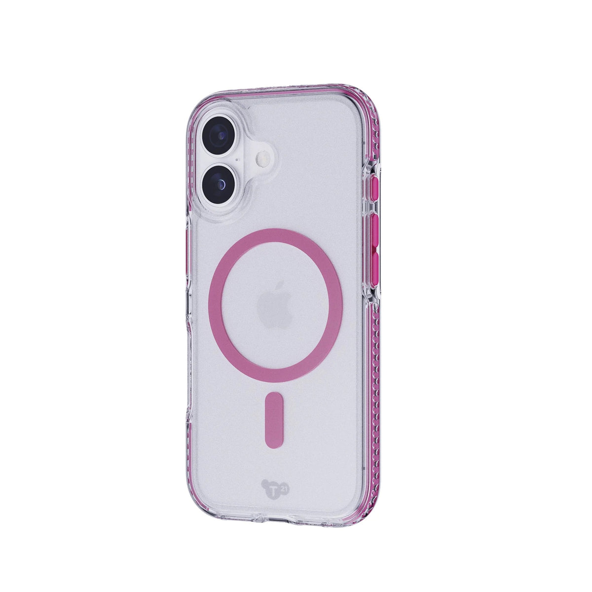 Tech21 EvoCrystal MagSafe Case iPhone 17 Standard - Clear/Pink