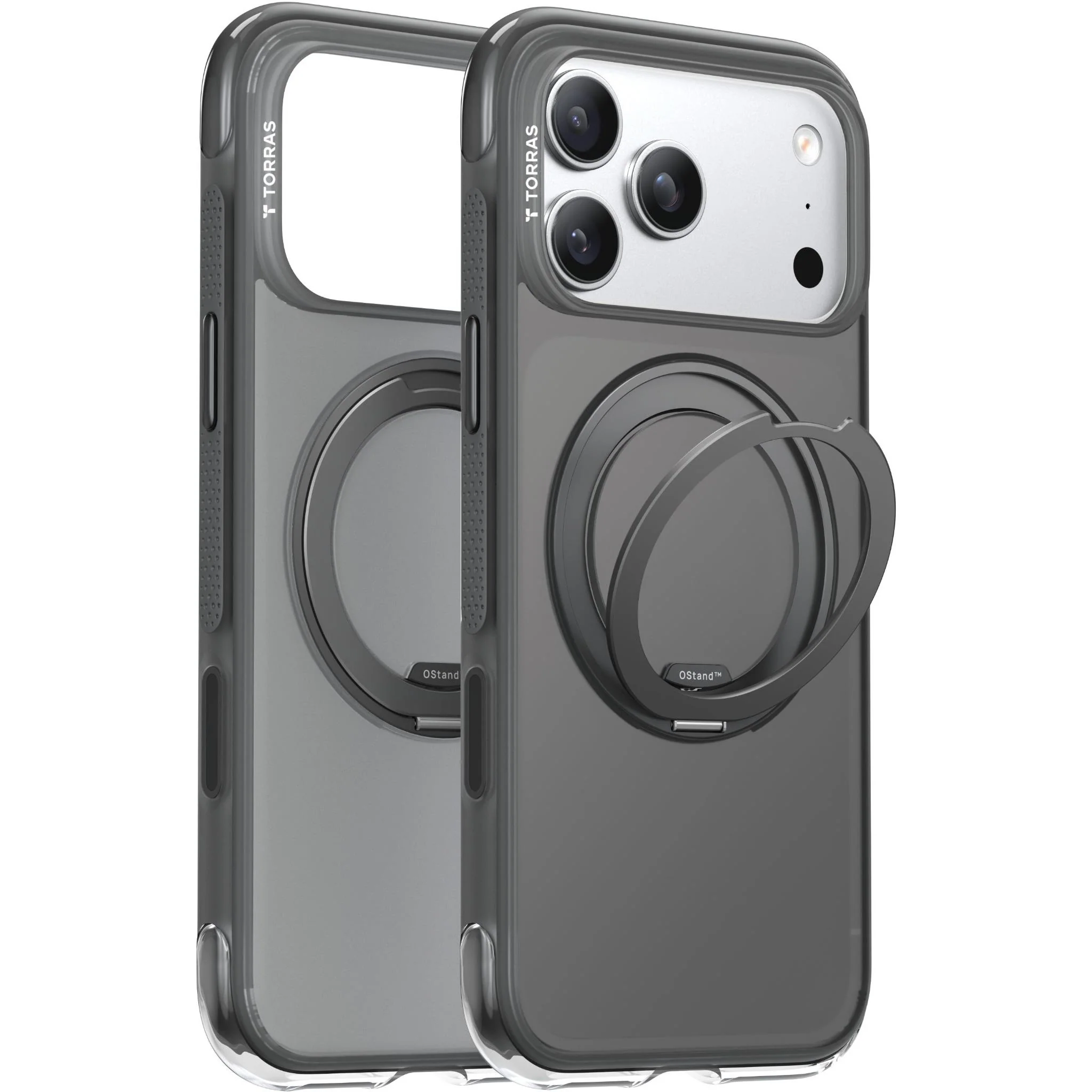 Torras Ostand R Air MagSafe Case iPhone 17 Pro - Black