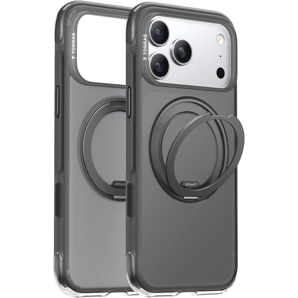 Torras Ostand R Air MagSafe Case iPhone 17 Pro - Black