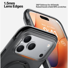 Torras Ostand R Air MagSafe Case iPhone 17 Pro - Black